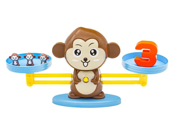 Lära sig att räkna Game - Monkey Balance