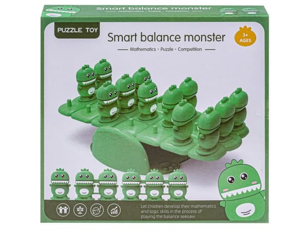 Pædagogisk matematisk logikspil Balancering af monstre, Balance Beam, MONSTER Swing