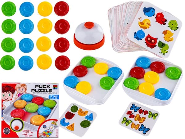 Logiikkapeli FAST PUCKS Puck Puzzle Cards, Bell, Arcade