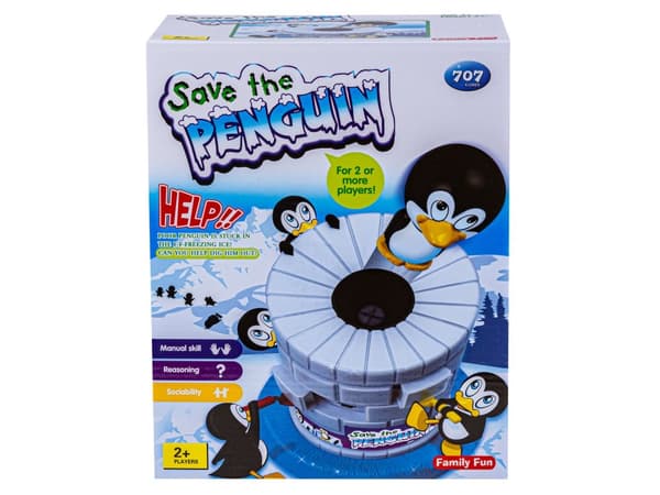 Tower Arcade Game SAVE THE PENGUIN Red pingvinen