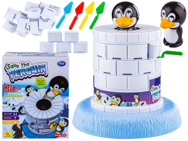 Tower Arcade Game SAVE THE PENGUIN Red pingvinen