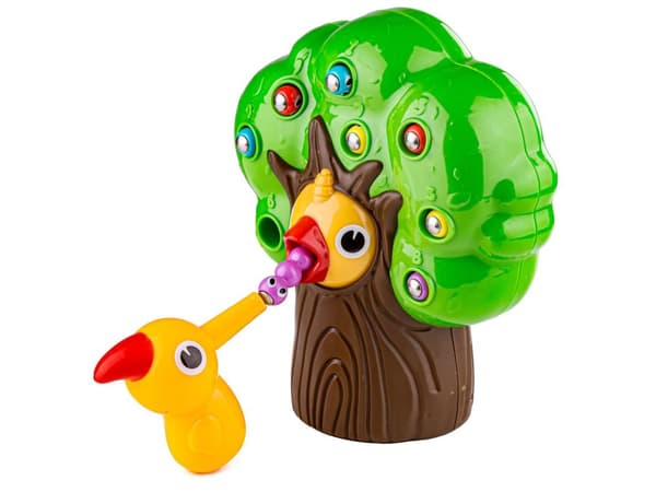 Arcade-peli, Magnetic Woodpecker and Bugs - Catch a Bug TREE UUSI VERSIO