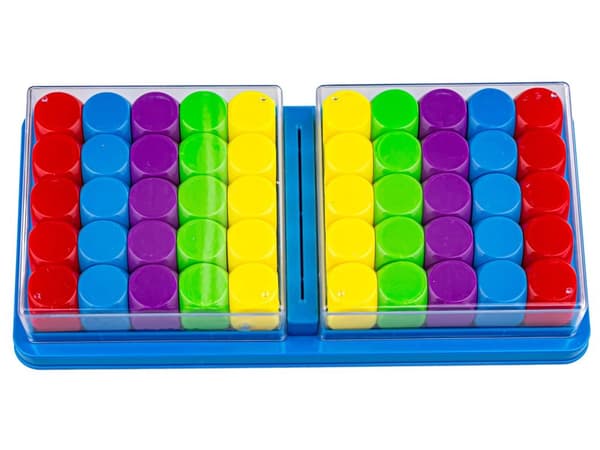 Logiskt reflexspel Blockerar Kort Flashcards Tvåspelarspel FÖR TVÅ SPELARE
