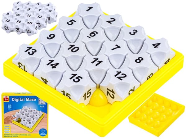 Pædagogisk tal puslespil DIGITAL MAZE