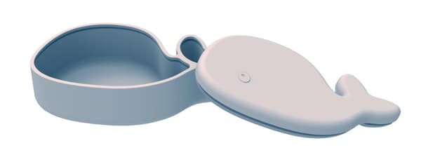 FILIBABBA - Christian the Whale - Snackbox - Pearl Blue - (FI-03067)