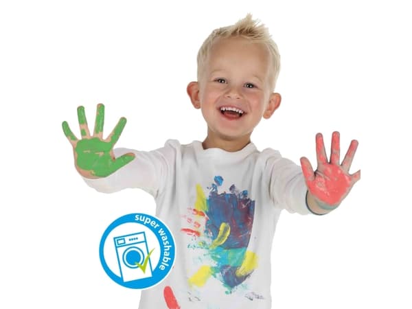 SES SES Fingermålning 4kol 4x110ml 00392 03920