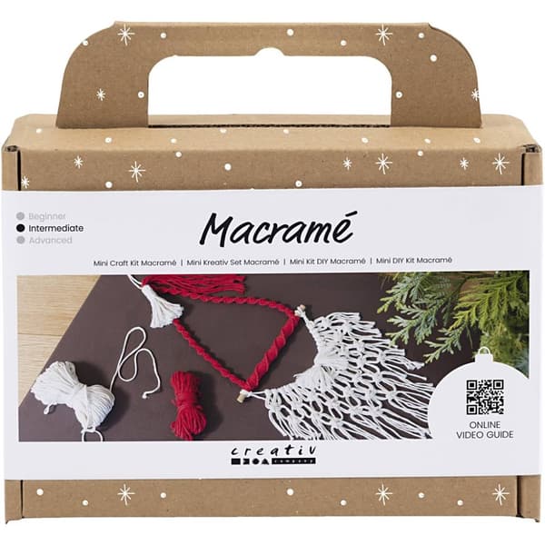 Mini DIY Kit - Macram - Santa (977710)