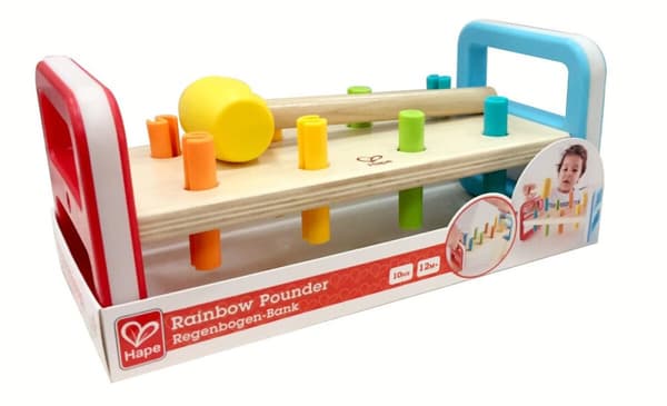 Hape - Rainbow Pounder (E0506)