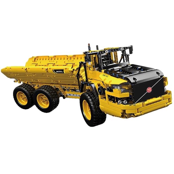 Tekniske bil legetøj, APP kontrol, motoriseret dump truck, 17010-original æske