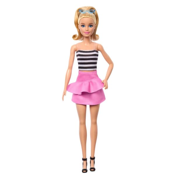 Barbie - Fashionista Doll - Black  White (HRH11)