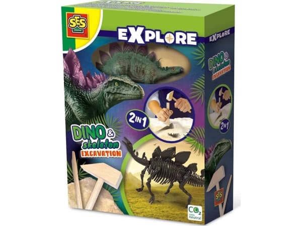 SES SES Dinosaur fossil 2 i 1 Stegosaurus 25094 50942