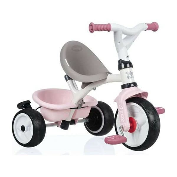 Trehjuling Smoby Baby Balade Plus 3 i 1 Rosa (68 x 52 x 101 cm)