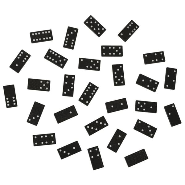 Domino puupalikat perhepeli + laatikko