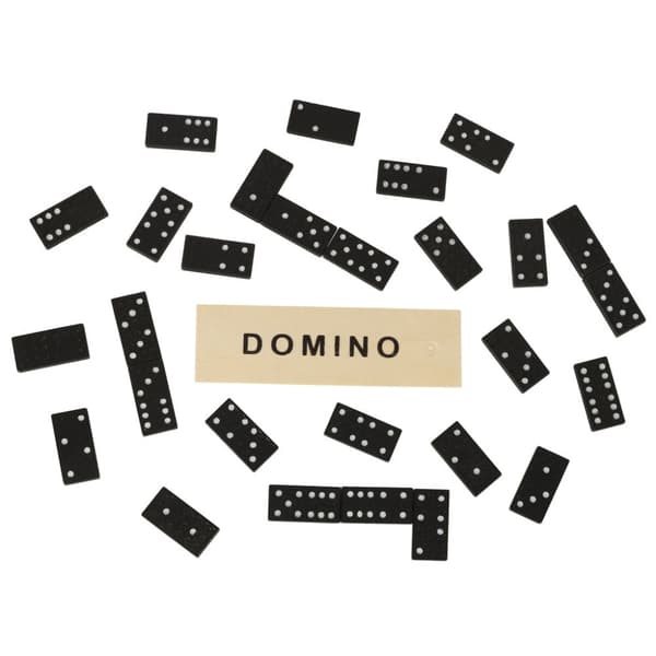 Domino puupalikat perhepeli + laatikko