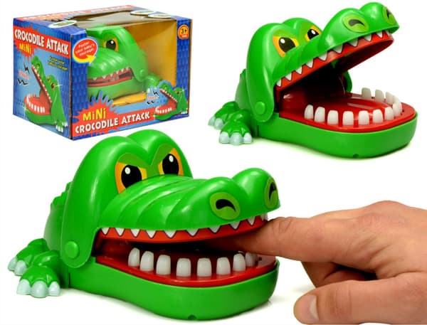 Arkadspel Crocodile hos tandläkaren