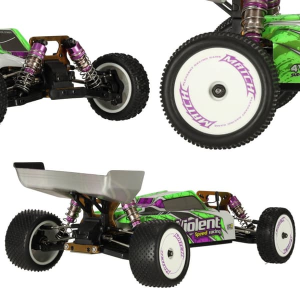 Kaukosäädinauto WLToys 104002 1:10 4WD 2.4Ghz