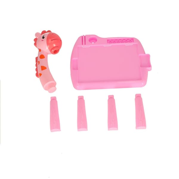Projektor projektor bord tegnebord pink giraf