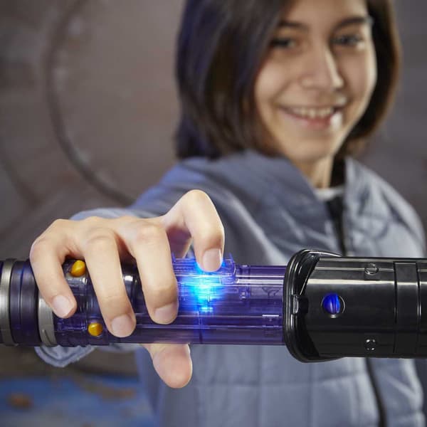 Star Wars Lichtsværd Forge Kyber Core Darksaber Elektronisk Lyssværd Transparent