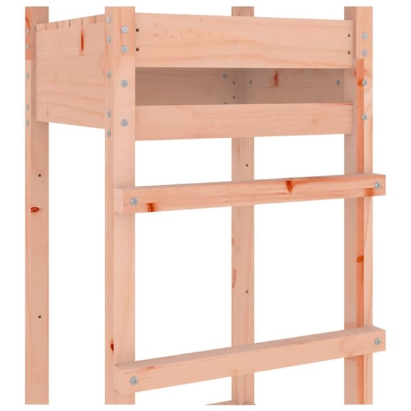 legetårn 52,5x46,5x206,5 cm massivt douglasgran