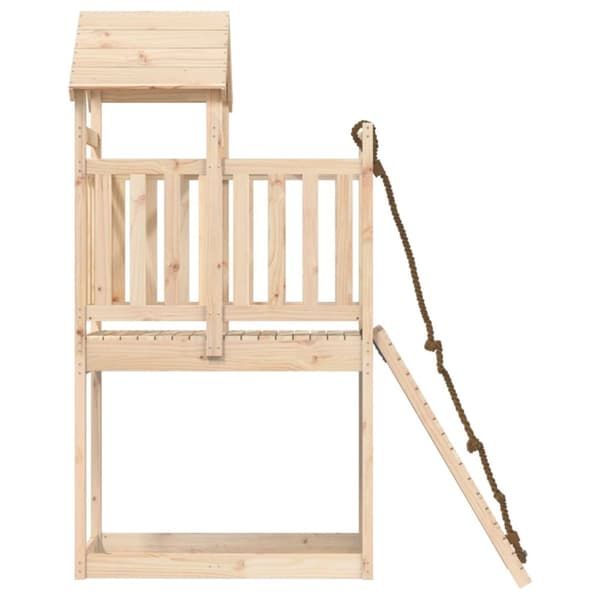 Lektorn med klättervägg massiv furu