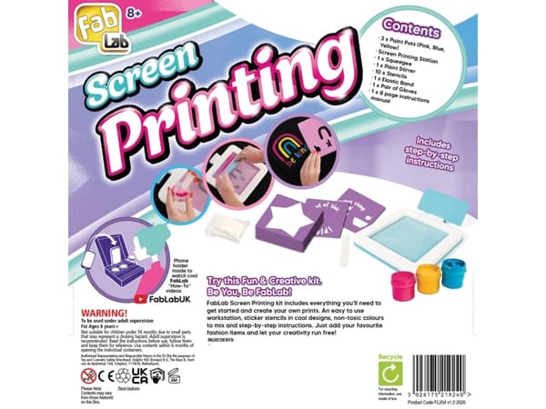 Fab Lab Screen Printing