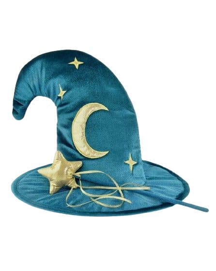 Den Goda Fen - Velvet Wiard hat  wand (F77601)