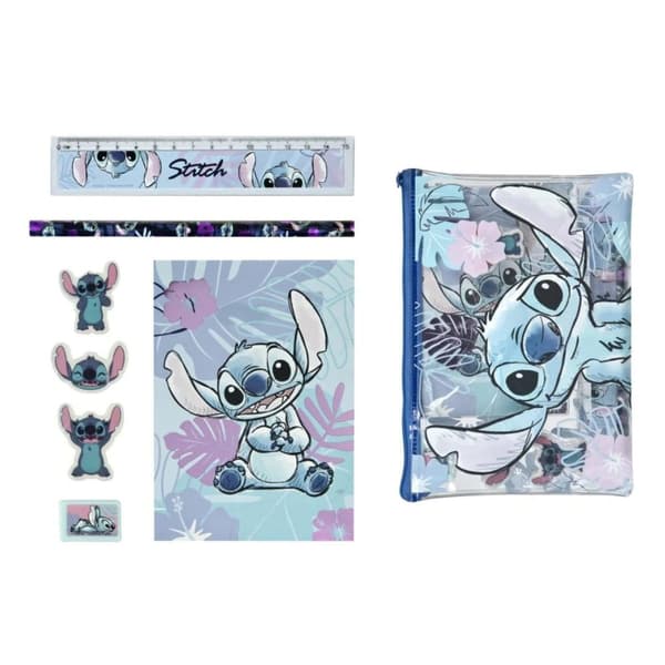 Kids Licensing - Pencil Pouch with Notepad - Lilo  Stitch (119508155-STLI6423)