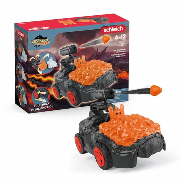 Schleich - Eldrador- Lava CrashMobile with Mini Creature (42668)