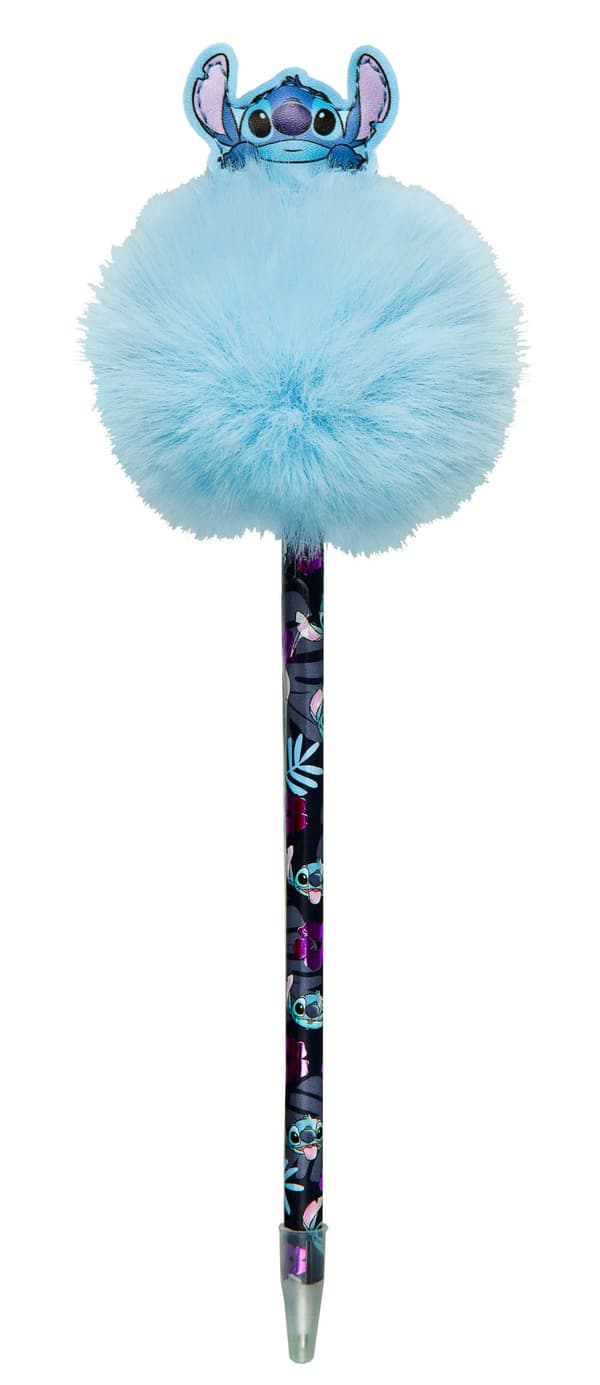 Kids Licensing - Ballpen with Pompom - Lilo  Stitch (119507420-STLI2702)