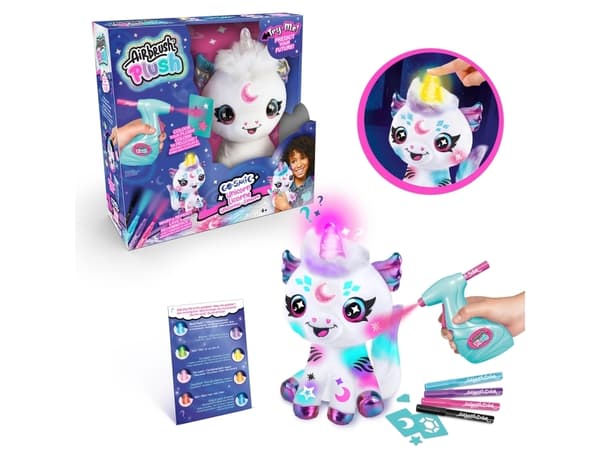 AIRBRUSH PLUSH Cosmic Unicorn