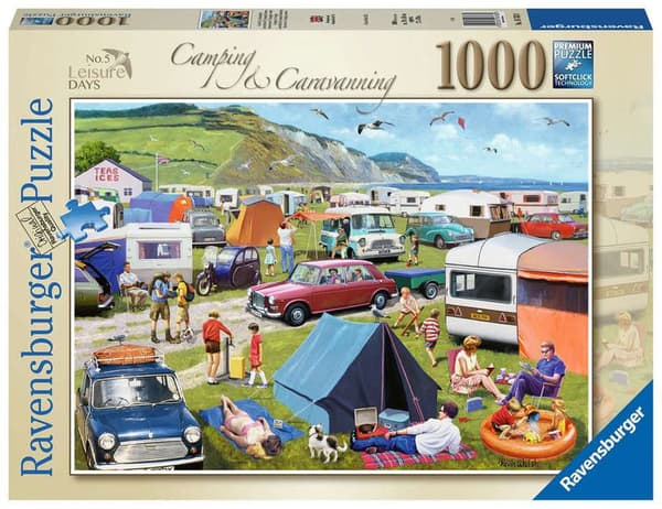 Ravensburger - Puzzle - Camping Caravanning 1000p (12000122)
