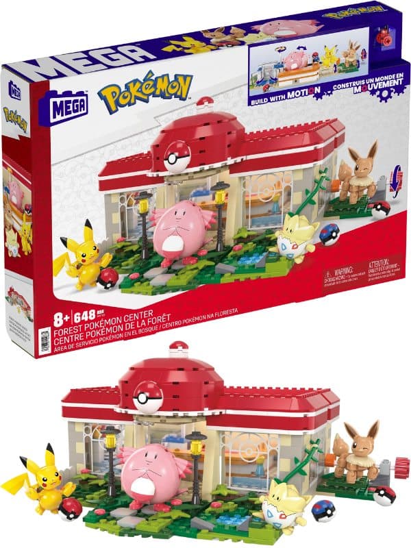MEGA - Pokmon Forest Center Building Set (HNT93)