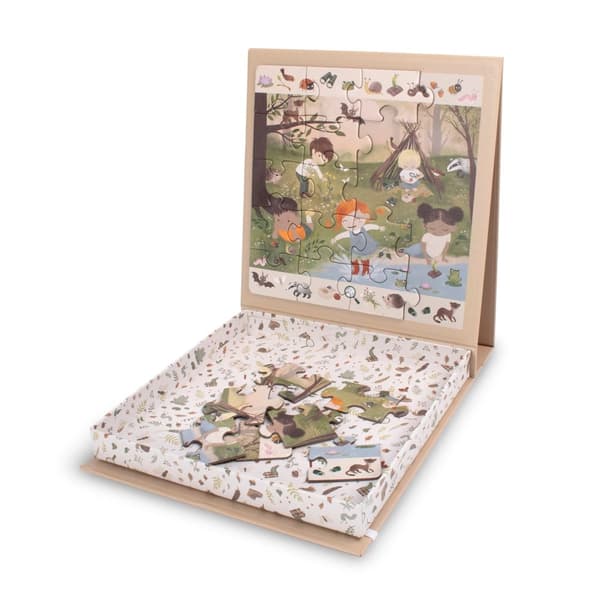 Filibabba - Magnetic puzzle - Enchanted forest - (FI-03325)
