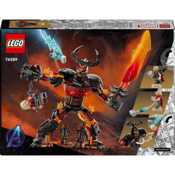 LEGO Marvel Thor mot Surtur – byggfigur Leksak 76289