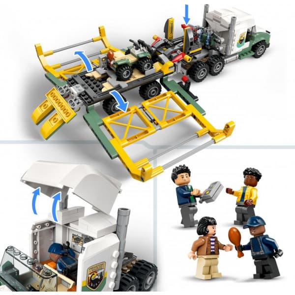 LEGO Jurassic World 76966 - Dinosaurus-operaatiot: Allosaurus-rekka