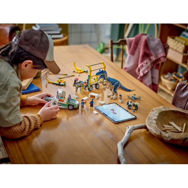 LEGO Jurassic World 76966 - Dinosaurus-operaatiot: Allosaurus-rekka