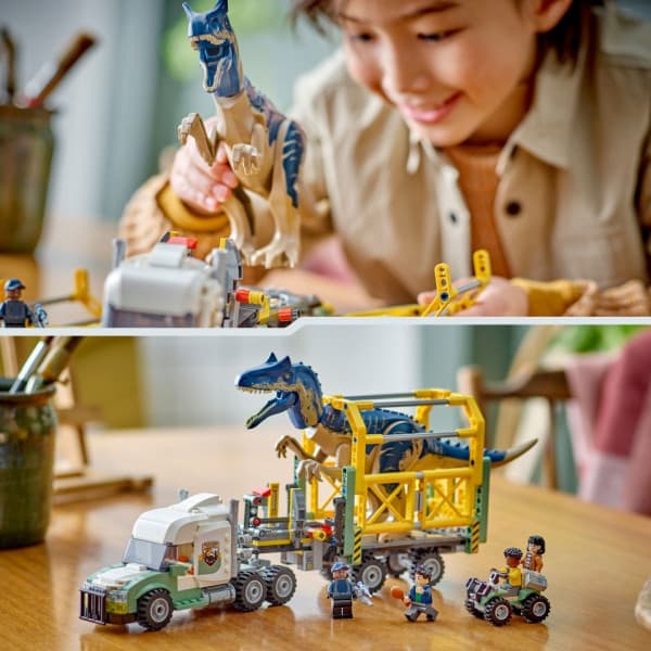 LEGO Jurassic World 76966 - Dinosaurus-operaatiot: Allosaurus-rekka