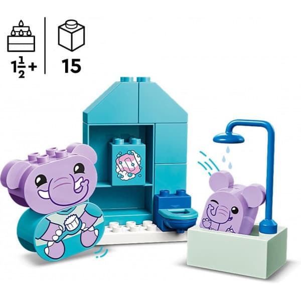 LEGO DUPLO Mina första vardagsrutiner: baddags 10413
