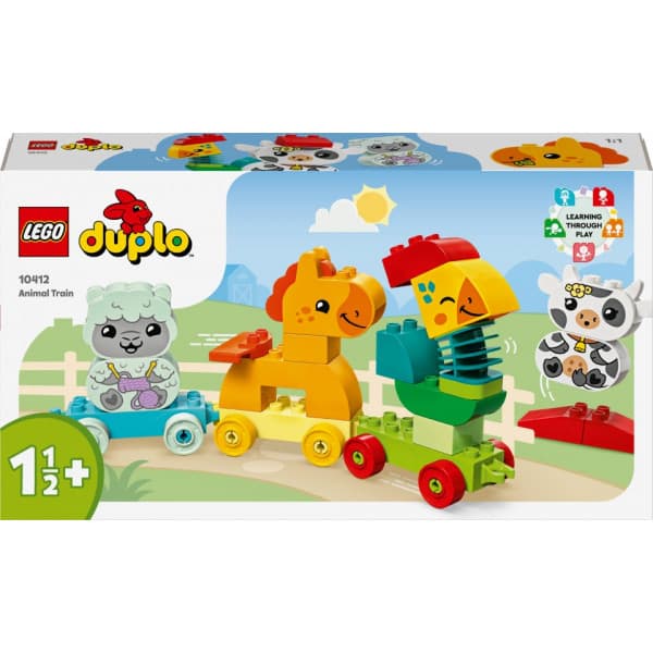 LEGO DUPLO Mitt första djurtåg Naturleksak 10412