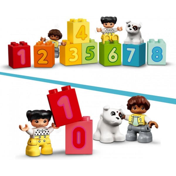 LEGO DUPLO My First 10954 - Numerojuna – opi laskemaan