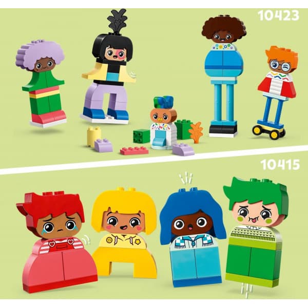 LEGO DUPLO Town 10423 - Rakenna ihmisiä isoine tunteineen