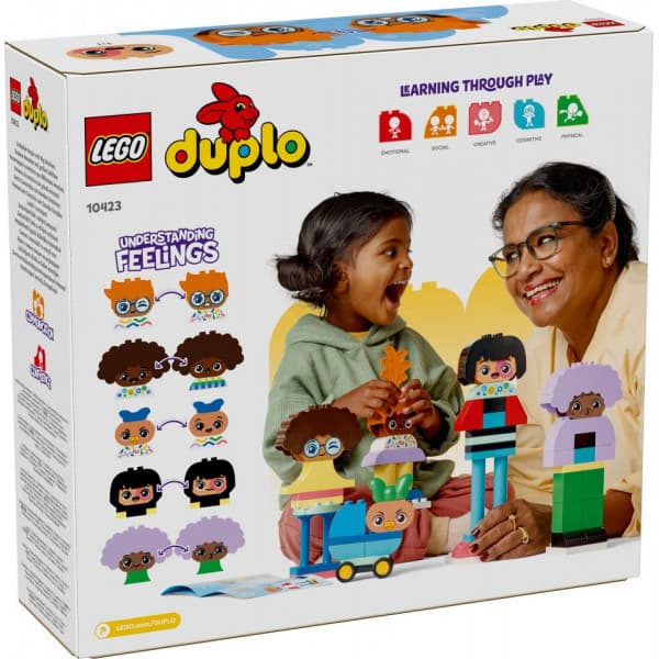 LEGO DUPLO Town 10423 - Rakenna ihmisiä isoine tunteineen