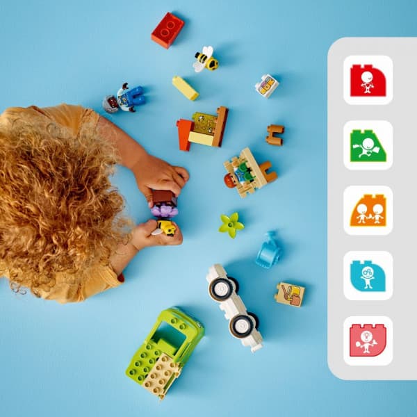 LEGO DUPLO Town 10419 - Mehiläisten ja mehiläispesän hoitoa