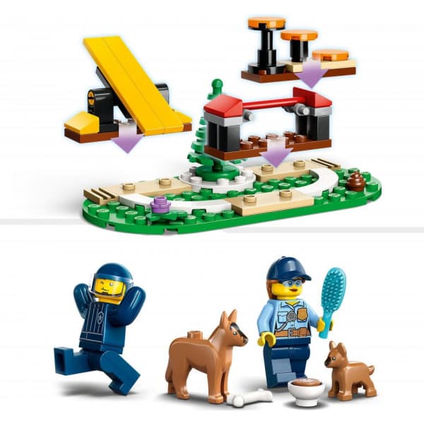 LEGO City Polisens mobila hundträning 60369 Bygg- och lekset (197 delar)