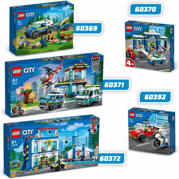LEGO City Polisens mobila hundträning 60369 Bygg- och lekset (197 delar)