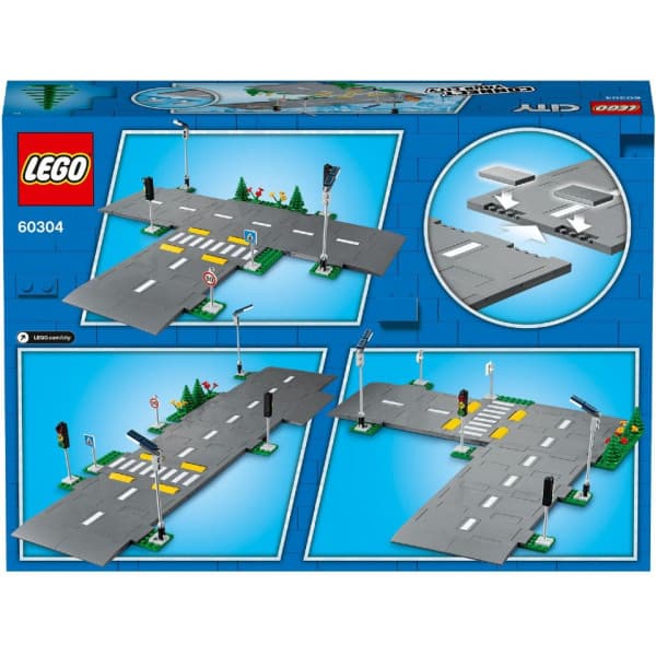 LEGO City Vägplattor 60304 Byggset (112 delar)
