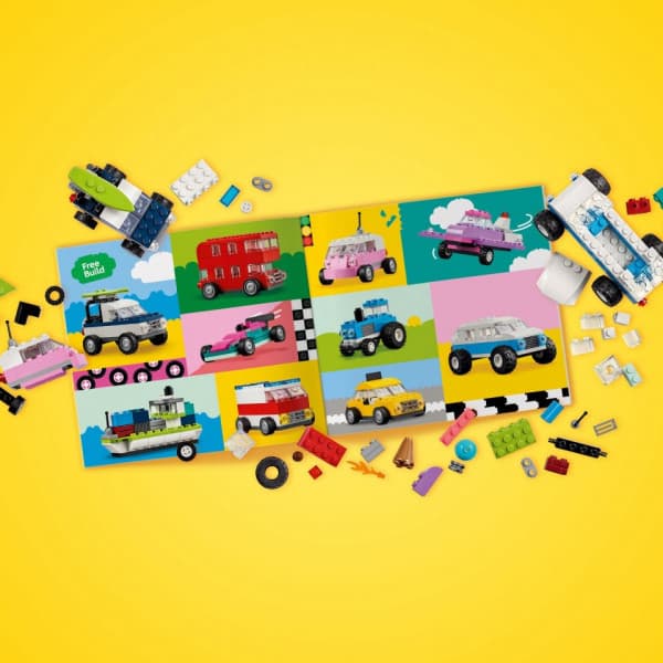 LEGO Classic 11036 - Luovat ajoneuvot