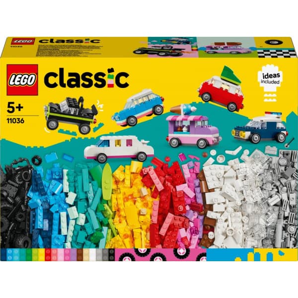LEGO Classic 11036 - Luovat ajoneuvot