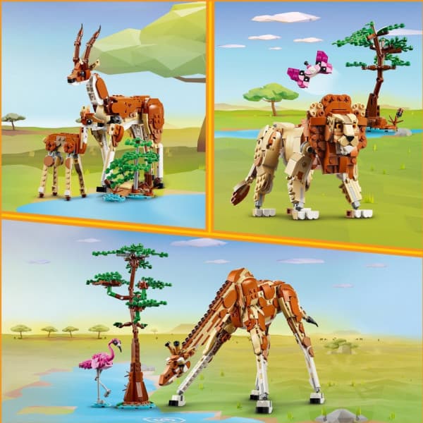 LEGO Creator 31150 - Safarin villieläimet