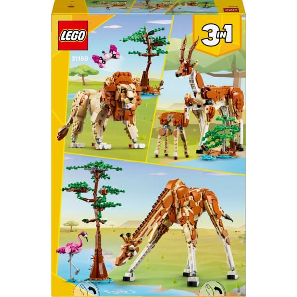 LEGO Creator 31150 - Safarin villieläimet